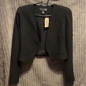 Crop blazer